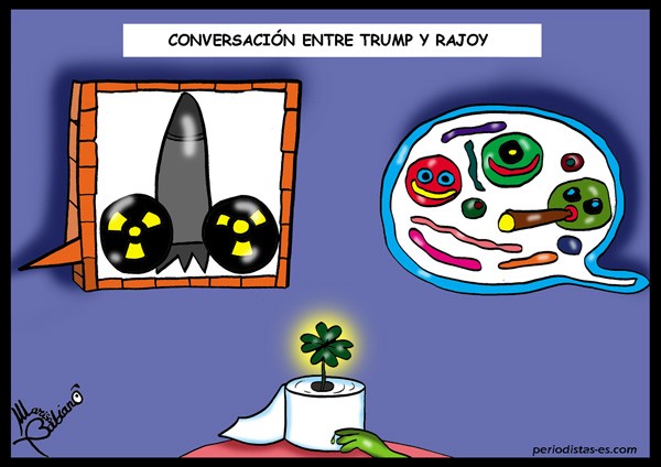 2-trump-y-rajoy Trump y Rajoy