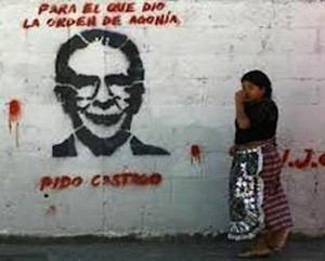 Rios-Montt-mural Emerger y coexistir en Guatemala