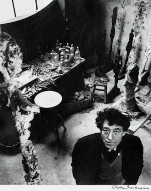 Giacometti-estudio Giacometti, el hombre que camina