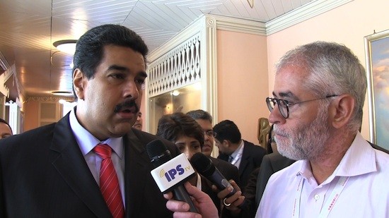 Maduro-Roma-entrevista-IPS Maduro contra la especulación alimentaria