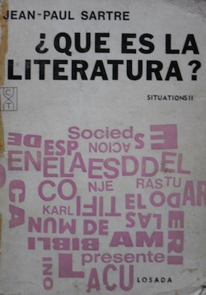 Sartre-que-es-literatura ¿Es literatura la novela?