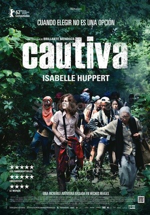 cartel-cautiva Isabelle Huppert "cautiva"