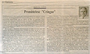 Pronunciese-Cringue Ana Kringe: una jornada de trabajo en Denia