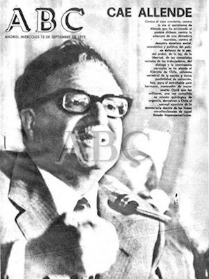 ABC-Allende La culpa del golpe contra Allende es de Allende