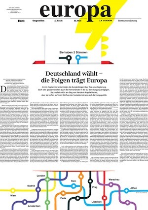 Europa-suplemento-prensa La hora de Alemania… y de la Unión Europea