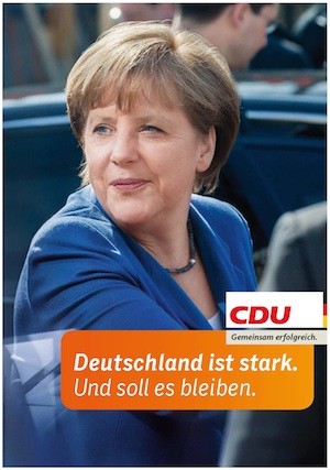 Merkel-Deutschland-ist-stark Elecciones en Alemania: apuntes sobre una campaña