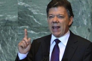 Santos-Colombia-ONU Colombia no aplicará el fallo de la CIJ sobre Nicaragua