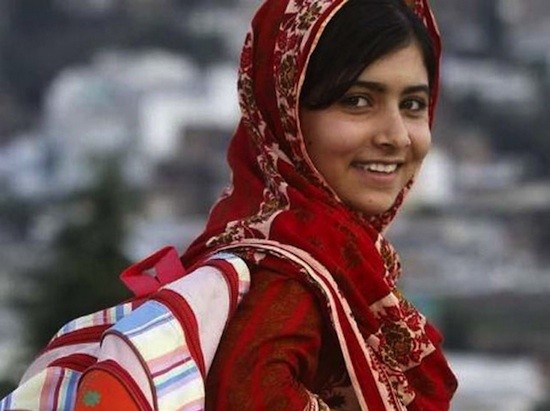 Malala-Yousafzai-mochila Las áreas tribales de Pakistán liberadas de talibanes