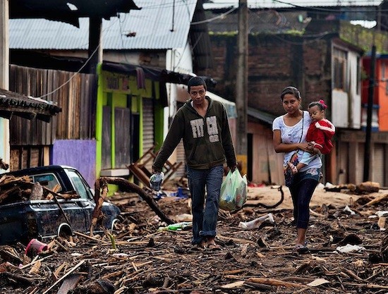 Mexico-inundaciones Inundaciones en México, un desastre a rentabilizar