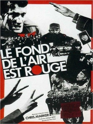 cartel-original-Chris-Marker Estreno en Francia con copia restaurada de “El fondo del aire es rojo” de Chris Marker