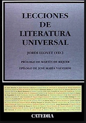 lecciones-literatura-universal_catedra Ríos de literatura