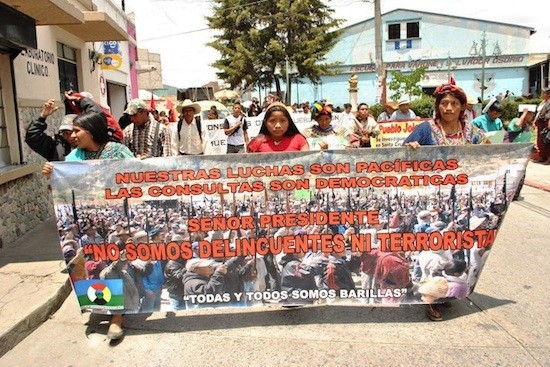 manifestaciones-barillas Aguas de la discordia en Guatemala