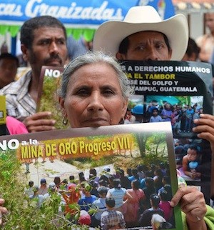 mina-tambor-resistencia-guatemala Empleados de minera EEUU condenados por amenazar a periodistas