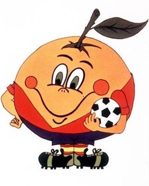 naranjito Las mascotas de los mundiales de fútbol