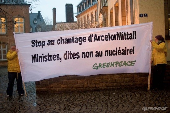 Greenpeace-ArcelorMittal Preocupa el rol de las corporaciones privadas en la COP19  