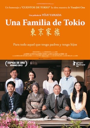 cartel-familia-Tokio Una familia de Tokyo, homenaje perfecto a un maestro