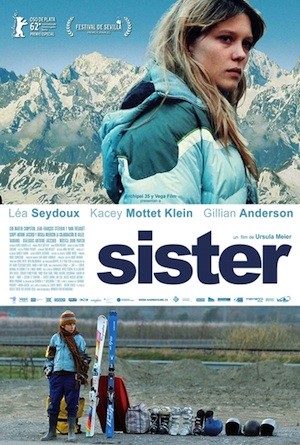 cartel-sister Sister, arriba y abajo en la Suiza del lujo invernal