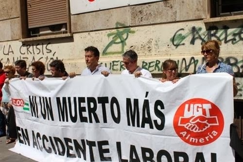 siniestralidad-laboral-sindicatos La siniestralidad laboral en España cuesta 15.000 millones