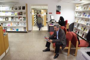 Biblioteca-Bioy-Casares-ICervantes-El-Cairo Culminan los encuentros literarios en El Cairo