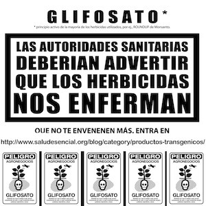 Glifosato Peligo Monsanto Argentinos versus Monsanto: Tenemos el monstruo encima