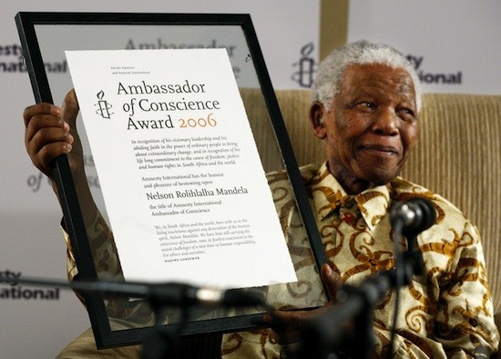Mandela-embajador-Amnistia-Internacional Amnistía rinde homenaje a Mandela
