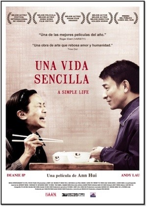 cartel-Una-vida-sencilla Una vida sencilla, del mejor cine asiático
