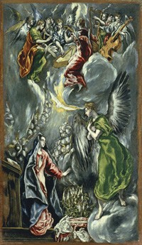 Anunciacion_2-greco Museo Thyssen: El Greco, del Renacimiento al Expresionismo
