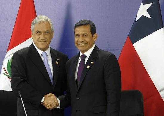 Chile-Piñera_Peru-Humala Innecesario nerviosismo en Perú y en Chile de cara a lectura del fallo de la CIJ