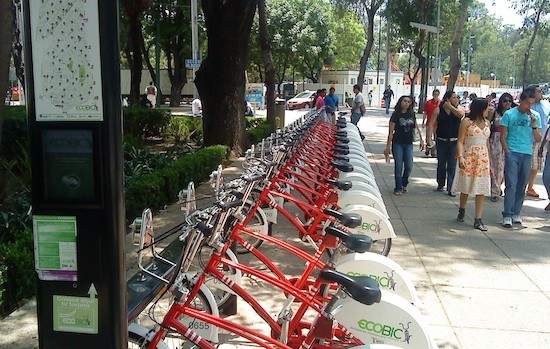 Ecobici-Mexico Transporte con claroscuros en grandes urbes latinoamericanas