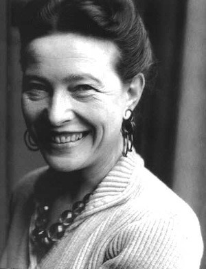 Simone-de-Beauvoir Escribir a tu lado: derroche placentero de inteligencia y femineidad