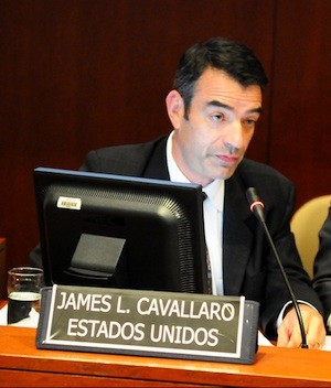 CIDH-James-L-Cavallaro Paulo Vannuchi y James L. Cavallaro en la CIDH