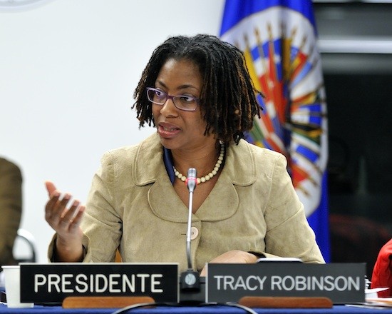 CIDH-Tracy-Robinson1 Tracy Robinson preside la Comisión Interamericana de Derechos Humanos