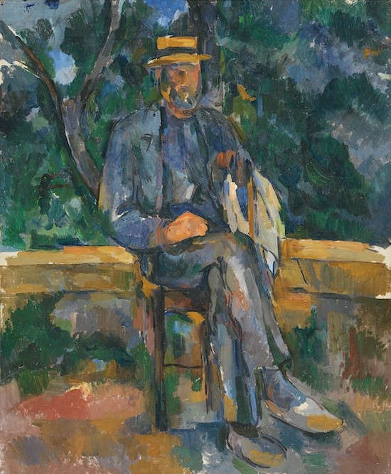 Cezanne-campesino-1905-1906-Thyssen-Bornemisza Cézanne, dentro y fuera