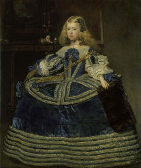 Margarita-de-azul_Velazquez La Historia en el Arte