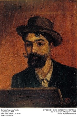 Regoyos-Autorretrato-1880 "La aventura impresionista" de Darío de Regoyos en el Thyssen