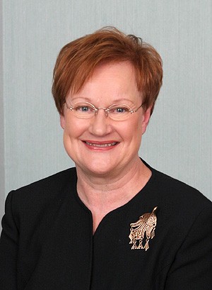 Tarja-Halonen Tarja Halonen: un mundo más sostenible necesita de todos