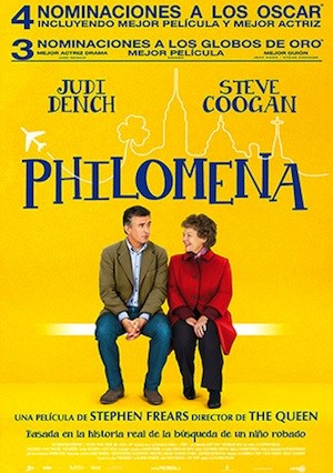 cartel-Philomena Philomena, de Stephen Frears: el negocio católico de la venta de niños