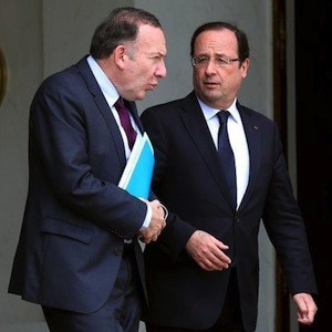 pierre-gattaz_francois-hollande Críticas a la derechización de Hollande desde el ala izquierda socialista 