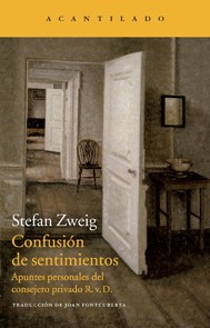 portada-confusion-sentimientos-Zweig "Confusión de sentimientos", otra breve e intensa historia de Zweig