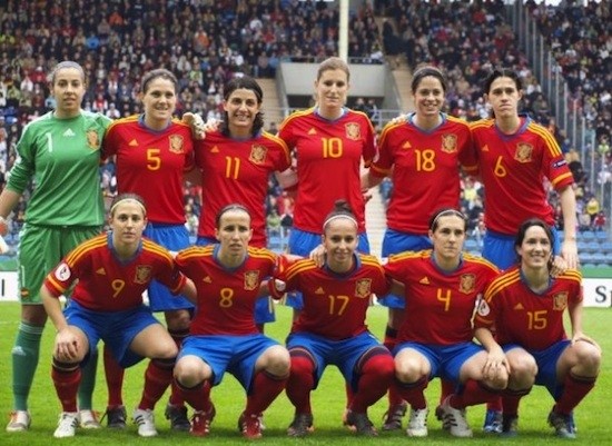 seleccion-es-femenina-futbol El deporte se feminiza en España