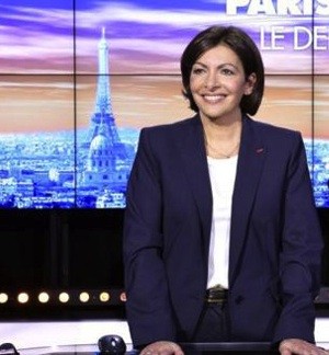 Anne-Hidalgo-debate-Paris Municipales en Francia: la abstención record confirma el voto sanción