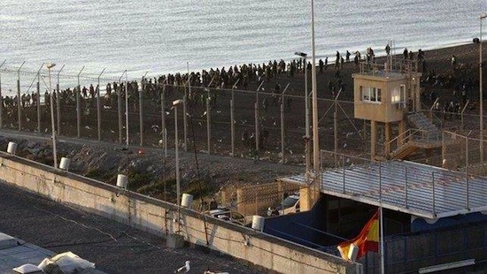 Ceuta-tarajal-valla-España-Marruecos España: impunidad política por la muerte de inmigrantes y refugiados