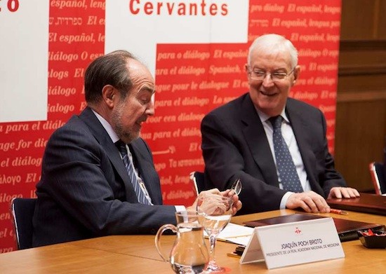 Poch_Garcia-de-la-Concha El Instituto Cervantes y la Real Academia de Medicina colaborarán en el lenguaje médico en español