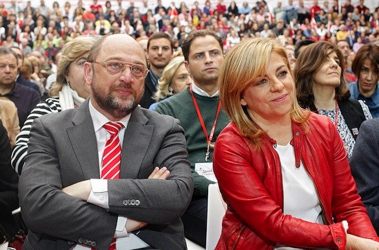 Schulz-Valenciano-Madrid-20140330 Elena Valenciano: Europa debe dar ejemplo antes de dar lecciones