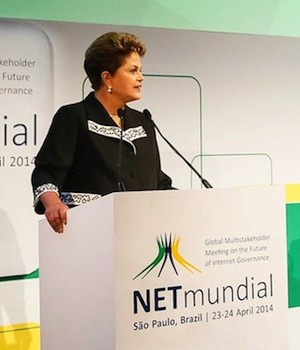 Dilma-Rousseff-NetMundial-MercoPress Un solo mundo, voces múltiples