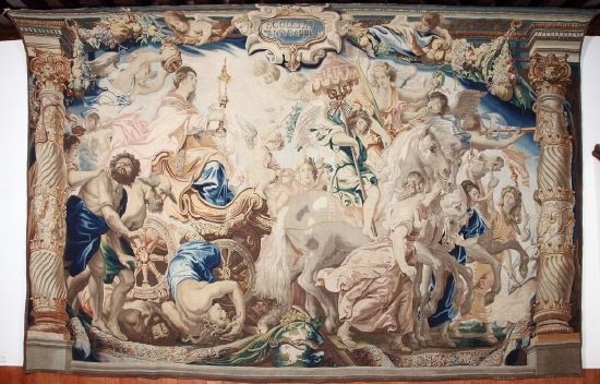 Rubens-tapiz-triunfo-de-la-Iglesia "El triunfo de la Eucaristía" de Rubens, apoteosis del Barroco en el Prado