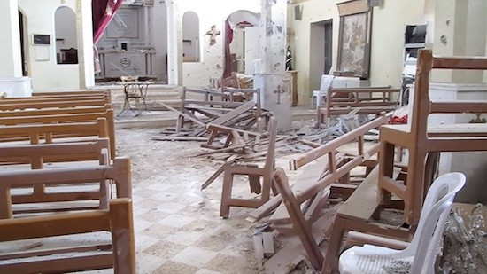 Siria-Sadad-iglesia-cristiana Occidente ignora la masacre de cristianos en Siria