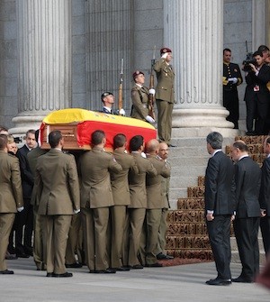 suarez-congreso-funeral Adolfo Suárez, deep respect and smacked hypocrisy