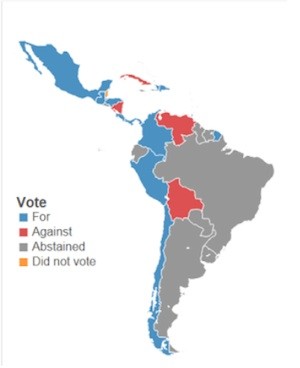 ucrania-mapa-voto Resolución de Naciones Unidas sobre la integridad territorial de Ucrania