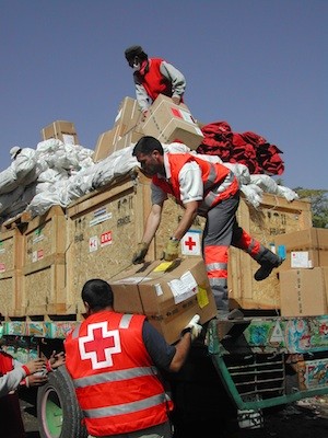 Cruz-Roja-Emergencias-Filipinas-despliegue Operaciones de emergencia de Cruz Roja: 45 % en América